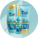 Head & Shoulders Derma X Pro – Shampoo, Conditioner & Scalp Treatment für Schuppenbekämpfung und gesunde Kopfhautpflege.